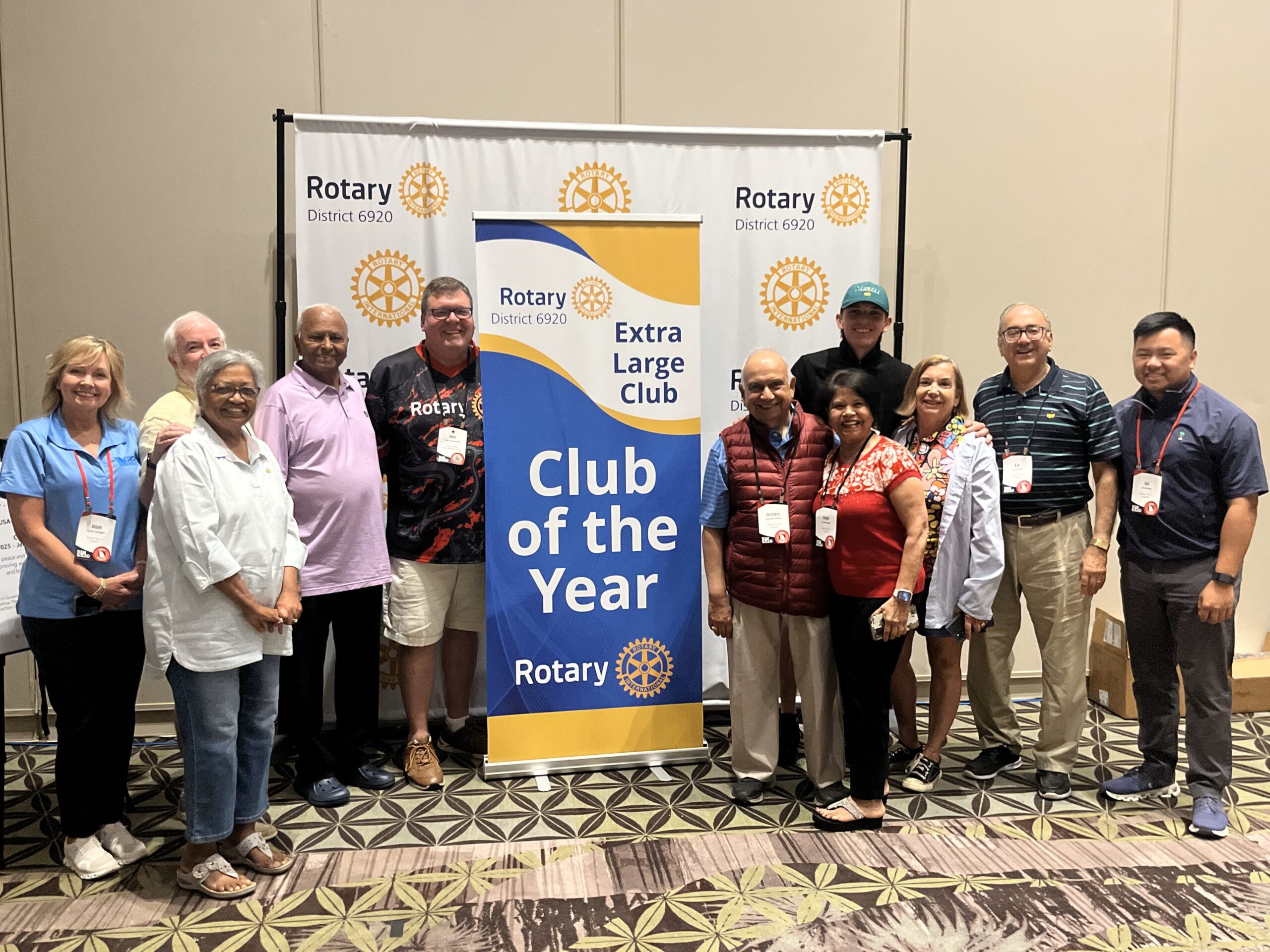 District 2025 Larger Club Award